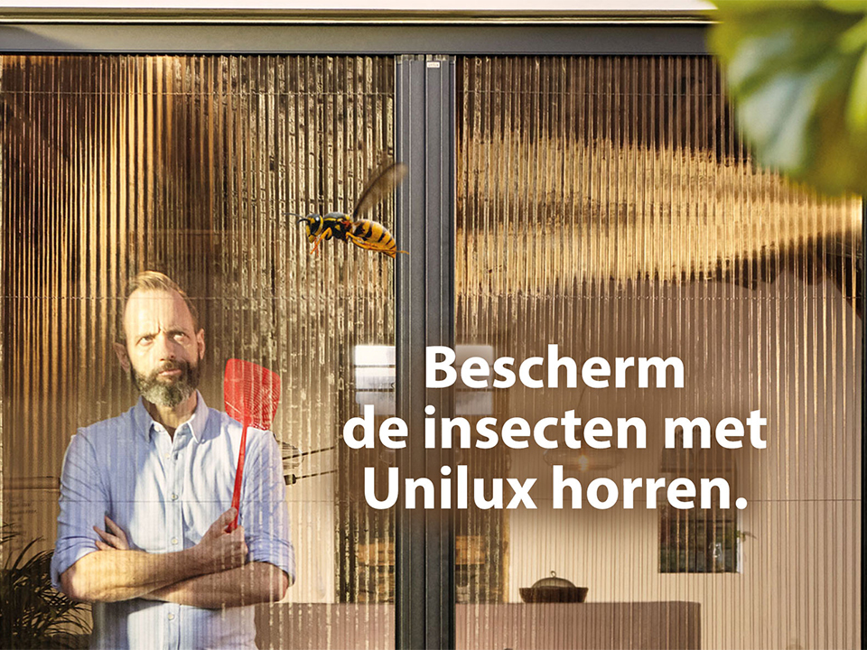 UNILUX: Bescherm de insecten campagne gaat door.. vanaf dit weekend weer te zien bij RTL.