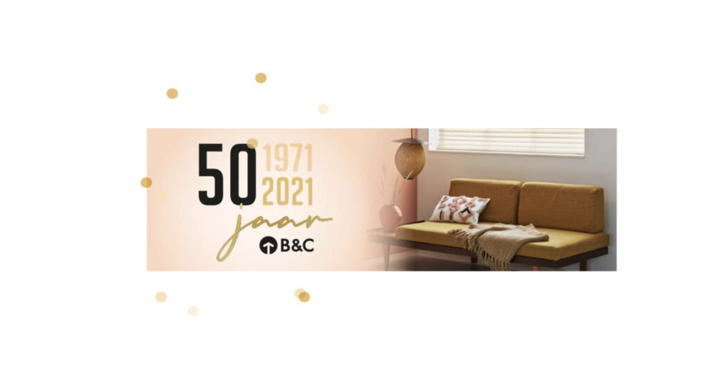 B&C Raamdecoratie bestaat 50 jaar!