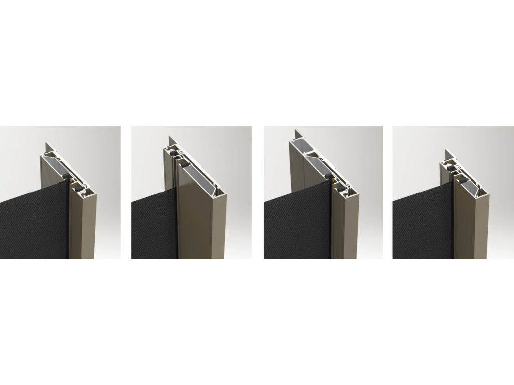 Renson: Extra zijgeleider maakt Fixscreen Minimal geschikt voor elk type raam