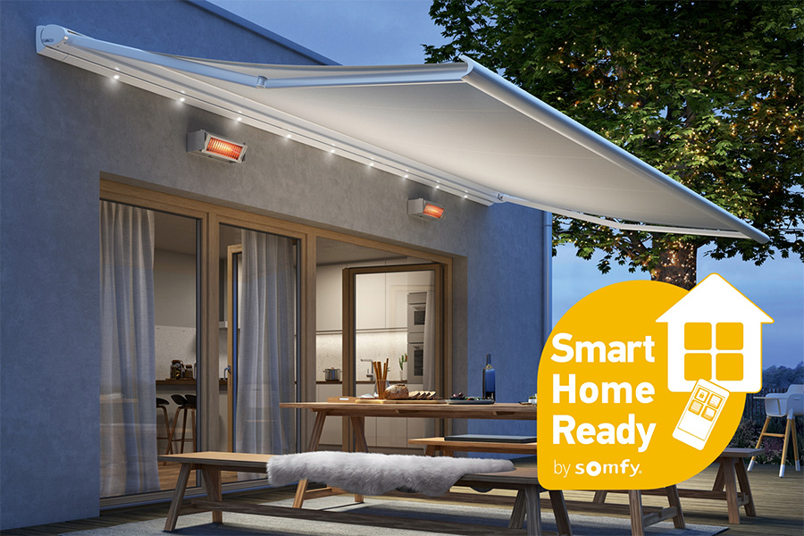 Weinor is Smart Home Ready-partner van Somfy
